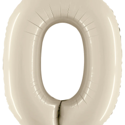 Westcoast Balloon 15840WS Megaloons Number 0 White Sand