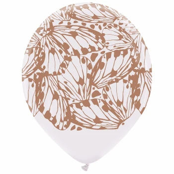 Westcoast Balloon 55868 BCT Lavender Butterfly 13 Round (50Ct)