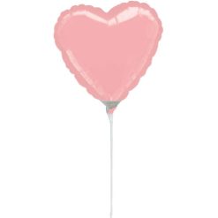 Westcoast Balloon 16467 9 Heart - Pastel Pink