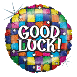 Westcoast Balloon 82572 Good Luck Squares