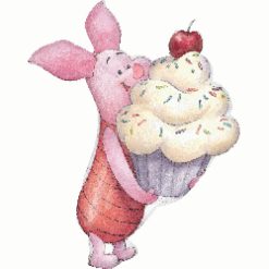Westcoast Balloon 26344 Piglet & Cupcake
